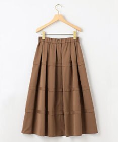 組曲 フリルタフタ フレアスカート