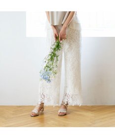 Riz raffinee <Riz raffinee>ラインストーン付きチュールストラップサンダル