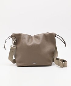 blancle シュリンクレザー ドローストリング2wayバッグ