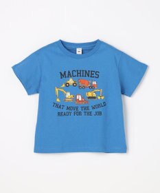ANY KIDS 【洗濯機可能】はたらく車プリント 半袖Tシャツ