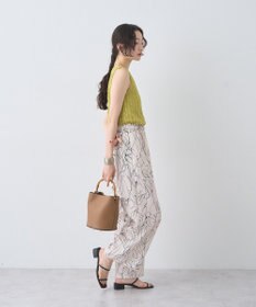 earth music&ecology ストレッチレースタンクトップ