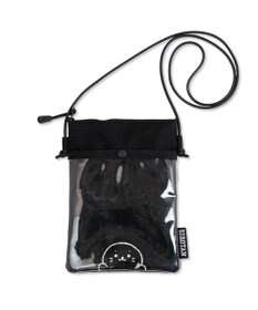 Mother garden しろたん 窓付 ミニサコッシュ 《ブラック》