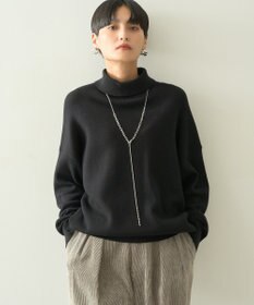 AMERICAN HOLIC ブラッシュヤーンタートルネックニットプルオーバー