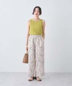 earth music&ecology ストレッチレースタンクトップ