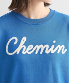 Green Parks 洗える　さがら刺しゅうロゴニットプル