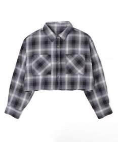 WEGO チェックショートシャツ