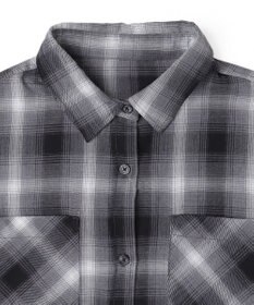 WEGO チェックショートシャツ