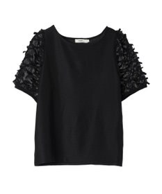 earth music&ecology リボンスリーブプルオーバー