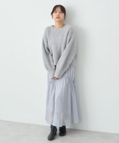 earth music&ecology ブークレービジュープルオーバー