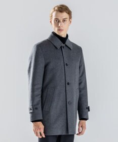 JOSEPH HOMME 【新素材】ライトウールシャギー　ステンカラーコート