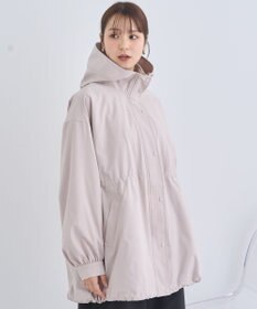 earth music&ecology ドロストミドル丈パーカー