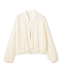 BEIGE， SERAPHIN / ライトシアーギャザー ブルゾン