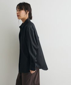 CRAFT STANDARD BOUTIQUE オーバーサイズサテンシャツ