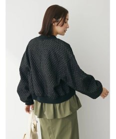 Green Parks ・ＳＵＧＡＲ　ＳＰＯＯＮ　エンボスチェックブルゾン