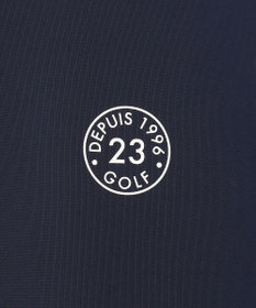 23区GOLF 【WOMEN】【吸水速乾・UVケア】袖ライン モックネックシャツ