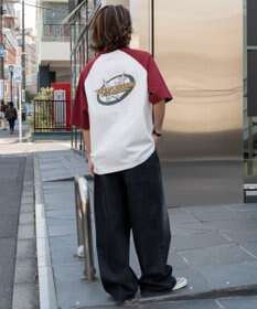 WEGO 【ユニセックス着用ITEM】ラグラングラフィックBIG　T（SS）