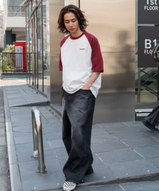 WEGO 【ユニセックス着用ITEM】ラグラングラフィックBIG　T（SS）