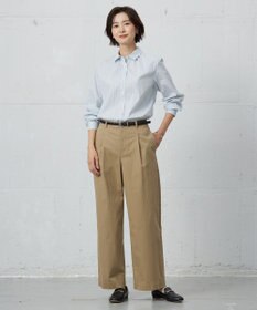 J.PRESS LADIES 【洗える】BEZ VEGA シャツカラー ブラウス