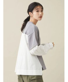 CRAFT STANDARD BOUTIQUE シャツドッキングニットプルオーバー