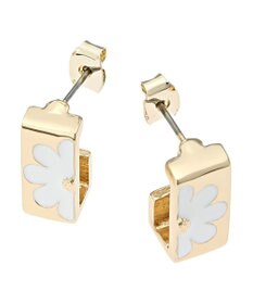 Green Parks ・ＨＡＬＦ　ＴＩＭＥ　スクエアフラワーピアス