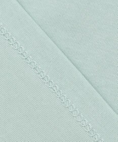 ANY SIS 【UVケア】プレーティングジャージー タックスリーブ カットソー