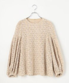 #Newans 【洗える】フィラッフィギャザースリーブブラウス