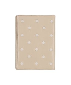 UNBILLION ペルケ perche / ドット刺繍B6手帳カバー