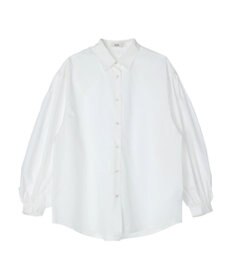 earth music&ecology 袖タックブラウス