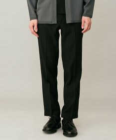 UNFILO MENS 【OCEANS 雑誌・web・YouTube 掲載】WOOL TOUCH 機能美パンツ スリム【東レ開発のウール見え高機能素材】