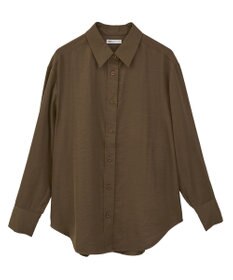 CRAFT STANDARD BOUTIQUE オーバーサイズサテンシャツ
