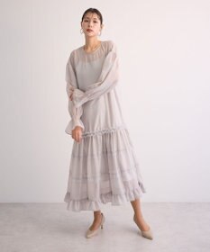 Green Parks ・Ｒａｉｌｍｅオーガンジーワンピース（インナーＯＰ