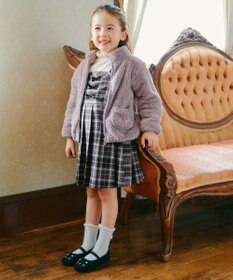 ANY KIDS ネコポケットボアブルゾン