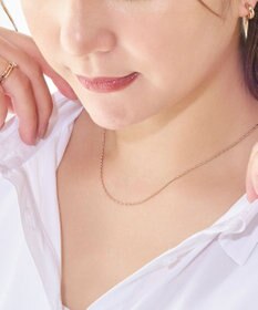 Phoebe 【金属アレルギー対応】2setスウィートハートネックレス　シャンパンゴールド