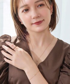 Phoebe 【金属アレルギー対応】2setスウィートハートネックレス　シャンパンゴールド