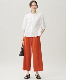 自由区 【カタログ掲載・セットアップ対応・接触冷感・UVカット・吸水速乾・抗菌防臭・洗える】ハイカウントモクロディ パンツ