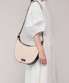 INTER-CHAUSSURES 【Christian Villa】異素材コンビホーボーバッグ