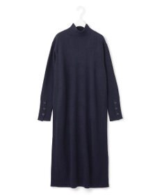ICB 【WEB限定カラーあり・洗える】 ソフトカシミヤミックス ハイネックワンピース