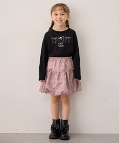 ANY KIDS 【Good Price】 ANY刺繍 長袖Tシャツ