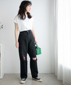 WEGO ヘビークラッシュローライズパンツ