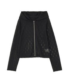 earth music&ecology レースパーカー