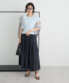 CRAFT STANDARD BOUTIQUE ヴィンテージ加工ロゴプリントノースリーブＰＯ