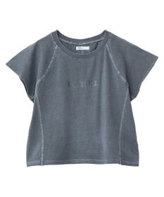 CRAFT STANDARD BOUTIQUE ヴィンテージ加工ロゴプリントノースリーブＰＯ