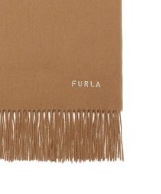 MOONBAT 【WEB限定】FURLA ウール100％ 大判プレーンストールマフラー/幅60cm