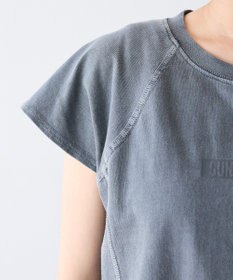 CRAFT STANDARD BOUTIQUE ヴィンテージ加工ロゴプリントノースリーブＰＯ