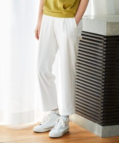 23区GOLF 【23Fondation】セミワイド テーパードパンツ