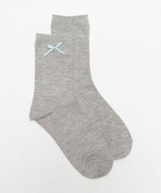 WEGO ミニサテンリボン付きソックス