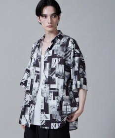 WEGO アムンゼンパターンBIGシャツ（S）