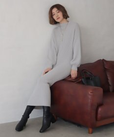 WEGO 【WEB限定/2025年秋冬新作】ニットワンピース