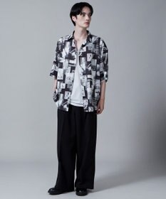 WEGO アムンゼンパターンBIGシャツ（S）