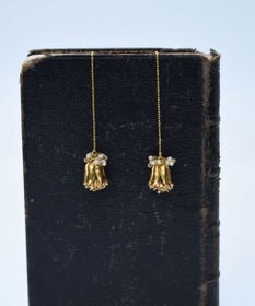 monshiro 【2WAY】タンポポツボミ ピアス